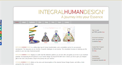 Desktop Screenshot of integralhumandesign.net